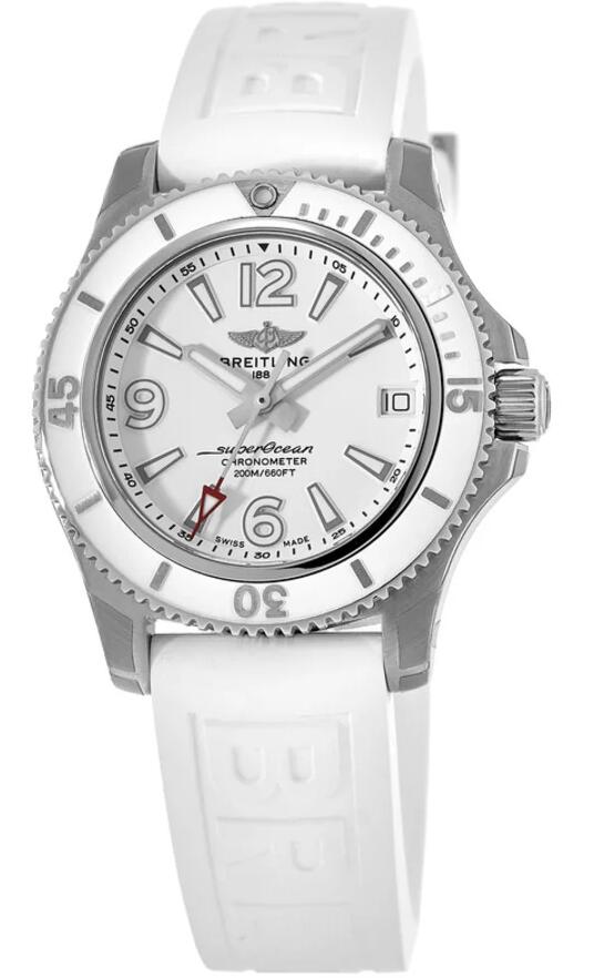1:1 online fake watches present large Arabic numerals.